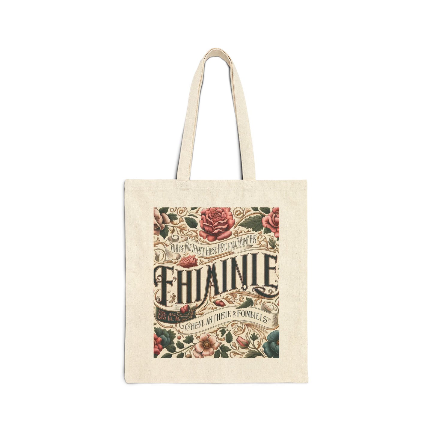 Cotton Canvas Tote Bag